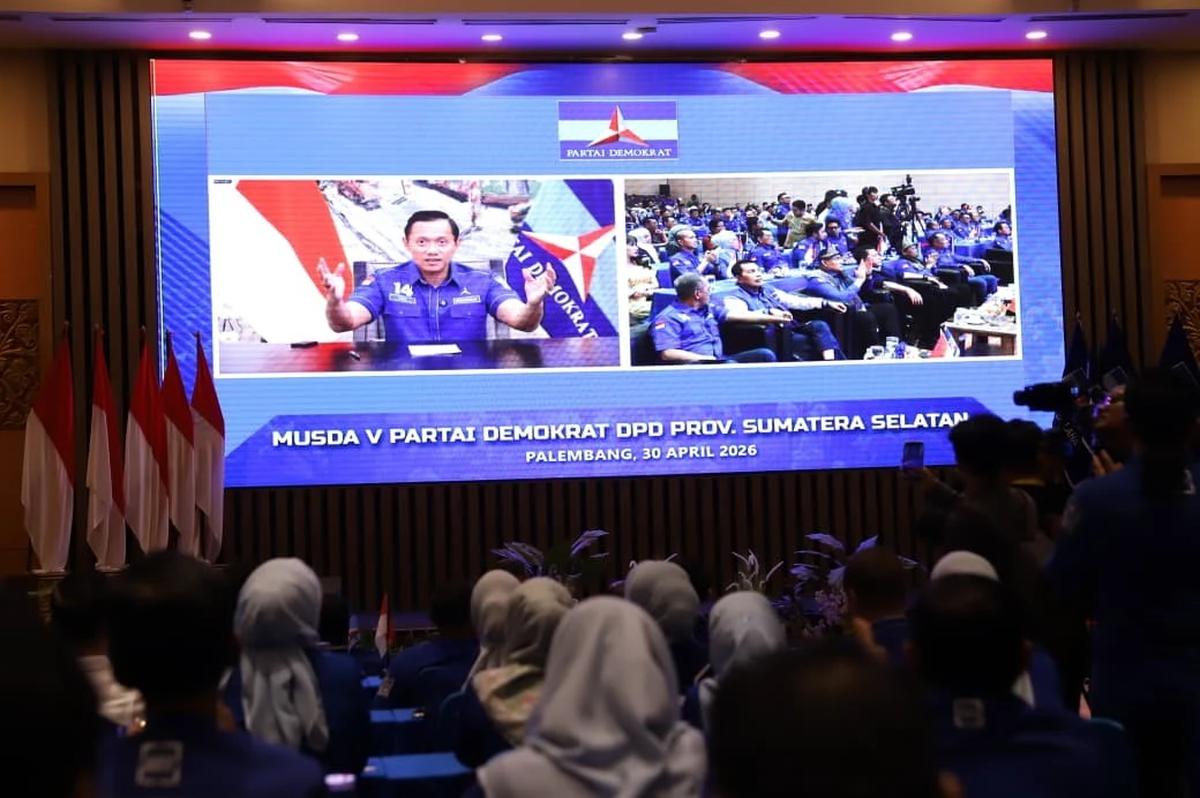 FOTO: AHY Tekankan Konsolidasi Partai Jadi Kunci Kemenangan