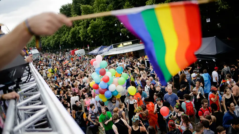 Pernikahan Sesama Jenis Dilegalkan, Pendukung LGBT Berpesta di Berlin