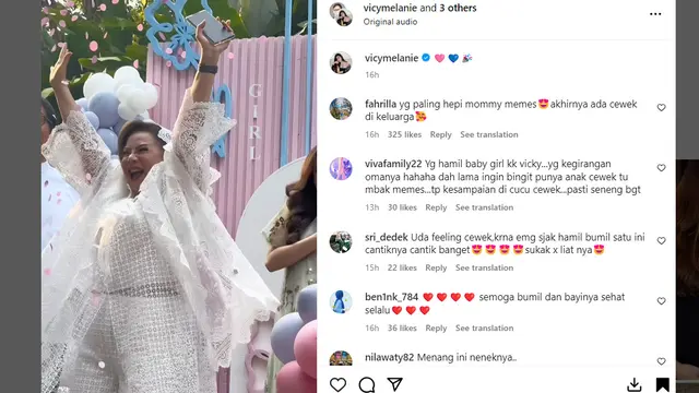 Memes di acara gender reveal