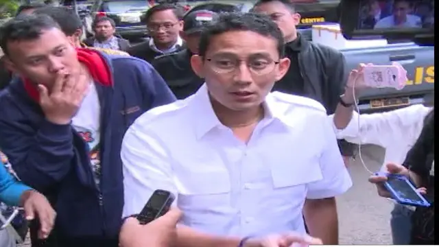 Sandiaga menyatakan dirinya tidak terlibat, dalam dugaan kasus penipuan dan penggelapan jual beli aset tanah di Curug, Tangerang, Banten.