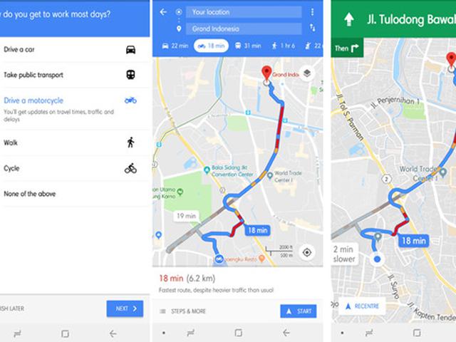 Cara Pakai Rute Khusus Motor Di Google Maps Tekno Liputan6 Com
