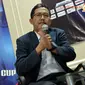 Joko Driyono, menerangkan bahwa event ini menggunakan format pertandingan setengah kompetisi dan diselenggarakan di dua kota yakni Bandung dan Malang  (Liputan6.com/ Helmi Fithriansyah)