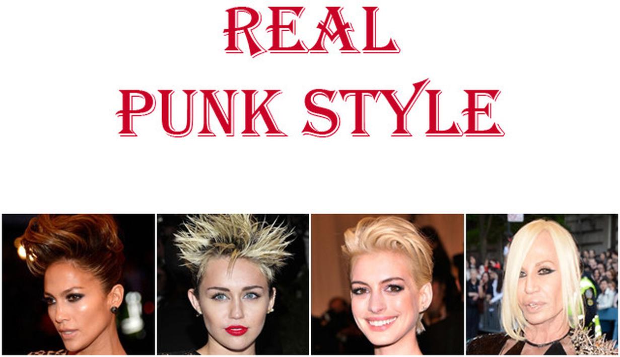 11 Makeup Dan Gaya Rambut Punk Ala Red Carpet Fashion Fimelacom