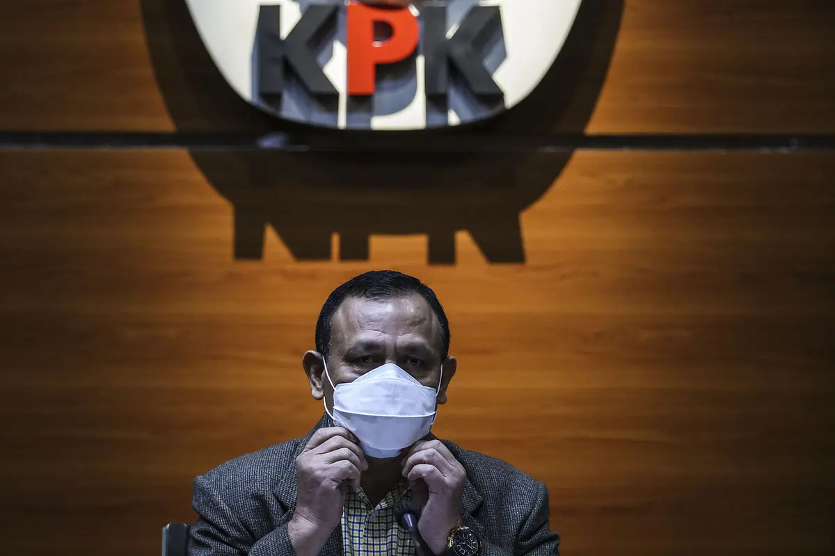 FOTO: Ketua KPK Jelaskan Keterlibatan Wakil Ketua DPR Terkait Kasus Tanjung Balai