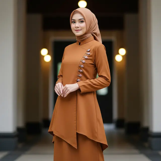 Gamis Model Janggan yang Tren di 2026