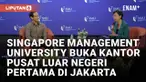 Singapore Management University (SMU) secara resmi membuka kantor pusat luar negeri pertamanya atau Overseas Centre Jakarta (OCJ) di Jakarta, Indonesia, pada Selasa (6/12/2022). Sejak didirikan pertama kali pada tahun 2000, SMU telah memposisikan ins...