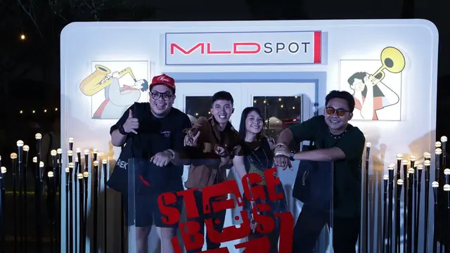 MLDSPOT hadir selama ajang Java Jazz Festival.