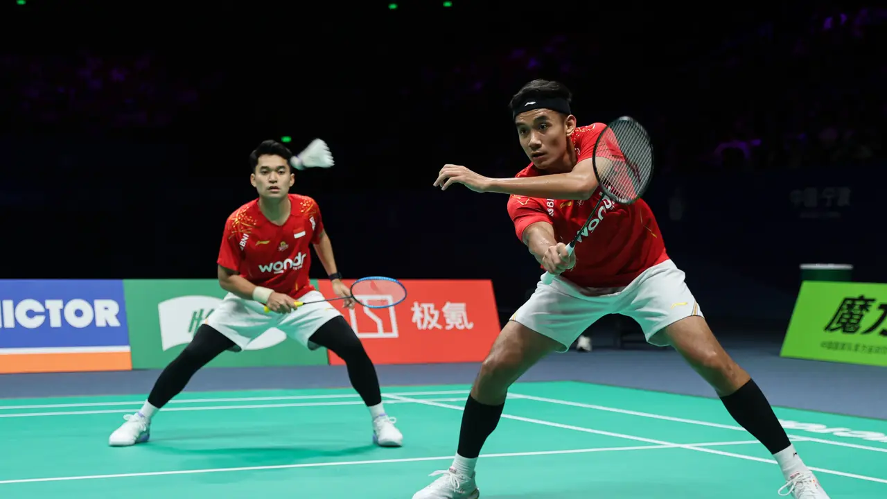 Leo Rolly Carnando/Bagas Maulana - Badminton Asia Championships 2025 - Bulu Tangkis