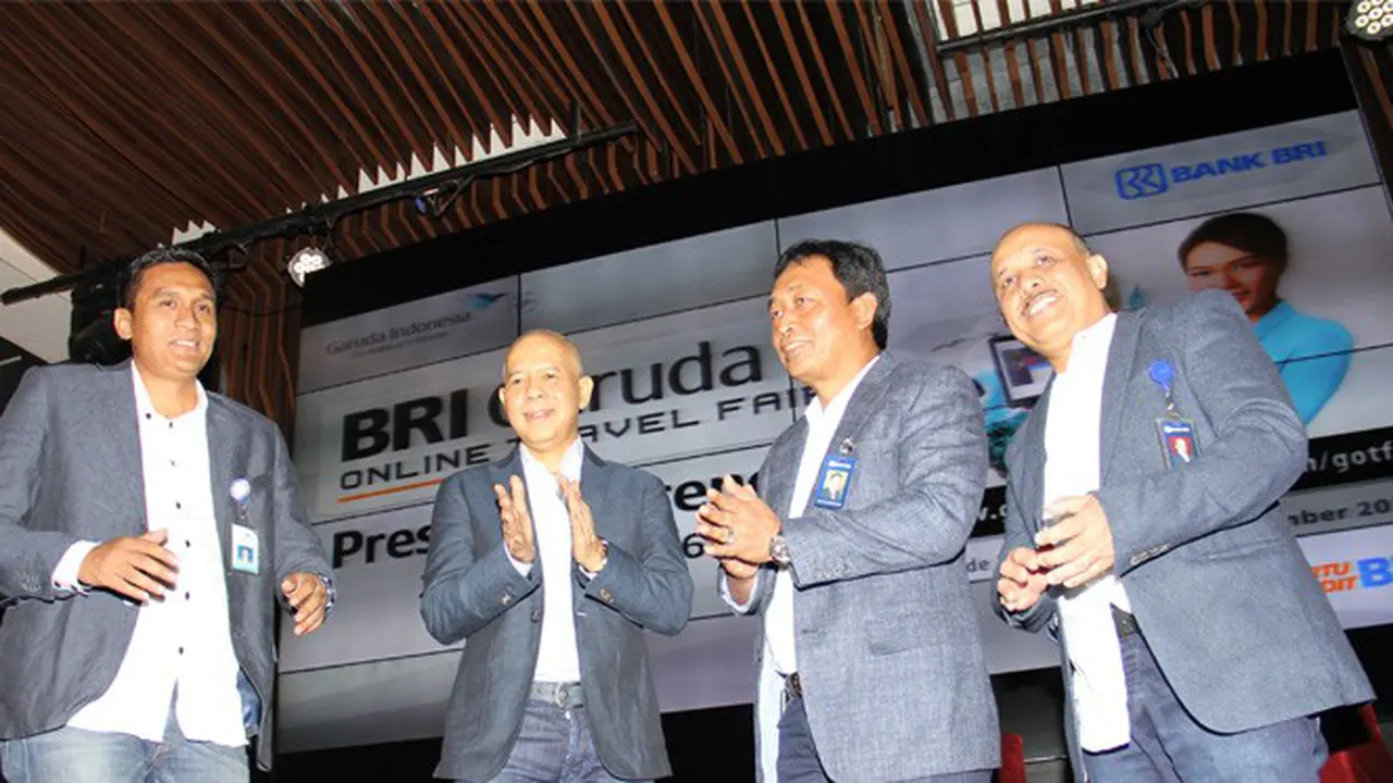Garuda Indonesia dan Bank BRI Gelar Online Travel Fair