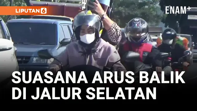 VIDEO: Arus Balik Mulai Padati Jalur Selatan Nagreg