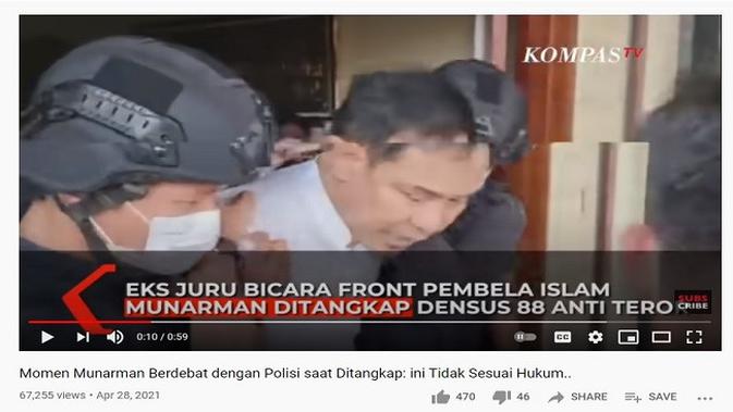 Gambar Tangkapan Layar Video dari Channel YouTube KOMPASTV