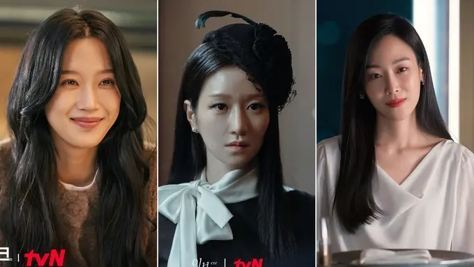 Para Female Lead dalam Drama Korea Terbaru yang Tampil Menawan dengan Rambut Hitam
