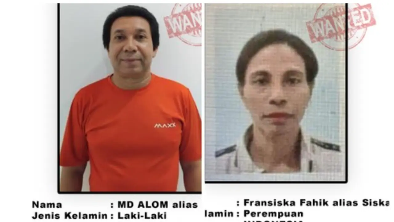 WN Bangladesh bernama MD Alom bersama istrinya Fransiska