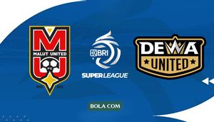 Malut United Vs Dewa United. (Bola.com/Wiwig Prayugi)