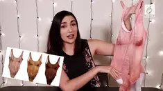 Baju renang ini tersedia dalam 3 pilihan warna kulit.