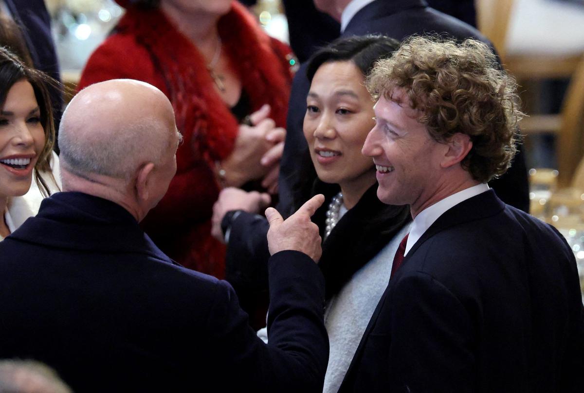 Akrabnya Bos-Bos Teknologi di Perayaan Pelantikan Donald Trump: Ada Elon Musk, Jeff Bezos, hingga Mark Zuckerberg
