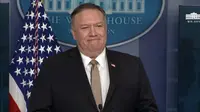 Menlu AS Mike Pompeo di briefing Gedung Putih terkait Virus Corona (COVID-19). Dok: Gedung Putih