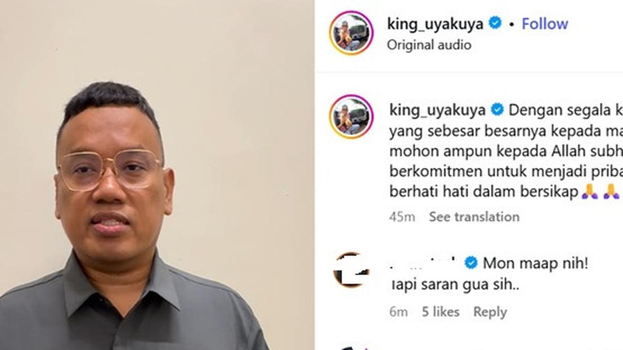 Uya Kuya minta maaf