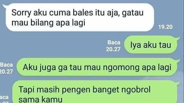 Ngakak, 6 Chat Lagi PDKT tapi Gagal Total