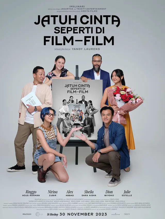 Sinopsis Jatuh Cinta Seperti di Film-Film yang Dibintangi Nirina Zubir dan Ringgo Agus Rahman, Tayang di Bioskop Mulai 30 November 2023