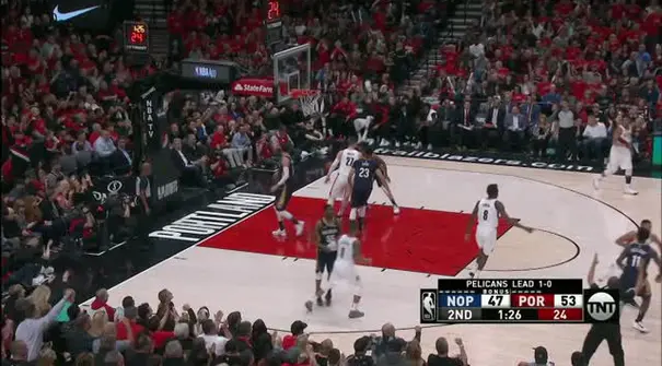 Berita video game recap NBA 2017-2018 antara New Orleans Pelicans melawan POrtland Trail Blazers dengan skor 111-102.