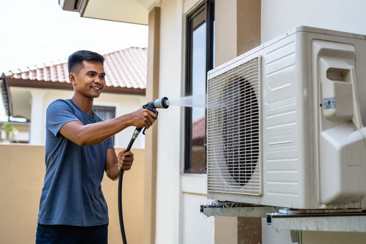Cara Merawat AC Inverter agar Tetap Awet (Foto: Reve Art AI)