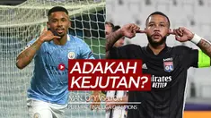 Berita video promo jelang Manchester City melawan Lyon pada perempat final Liga Champions 2019/2020 yang disiarkan di SCTV dan Vidio, Minggu (16/8/2020) dinihari WIB.