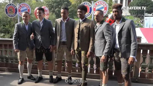 Berita video gaya para bintang Bayern Munchen untuk Oktoberfest yang biasanya ditemani minuman bir. This video presented by BallBall.