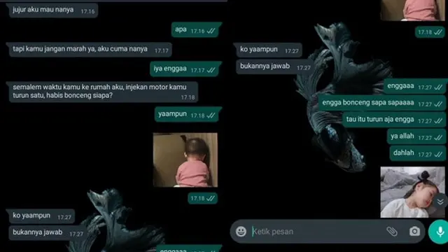 6 Chat Cewek Insecure ke Cowok Ini Penuh Kecemburuan