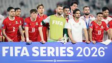 Para pemain Timnas Indonesia berfoto bersama sebagai runner up setelah laga final FIFA Series 2026 melawan Bulgaria di tadion Utama Gelora Bung Karno, Senayan, Jakarta, Senin (30/03/2026). (Bola.com/M Iqbal Ichsan)