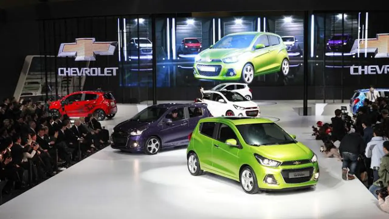 All New Chevrolet Spark Debut di Seoul