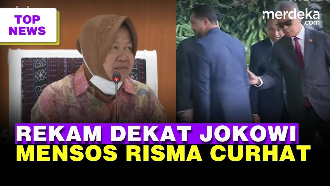 TOP NEWS: Staf Presiden Iran Rekam Dekat Jokowi | Mensos Risma Ungkap Kronologi