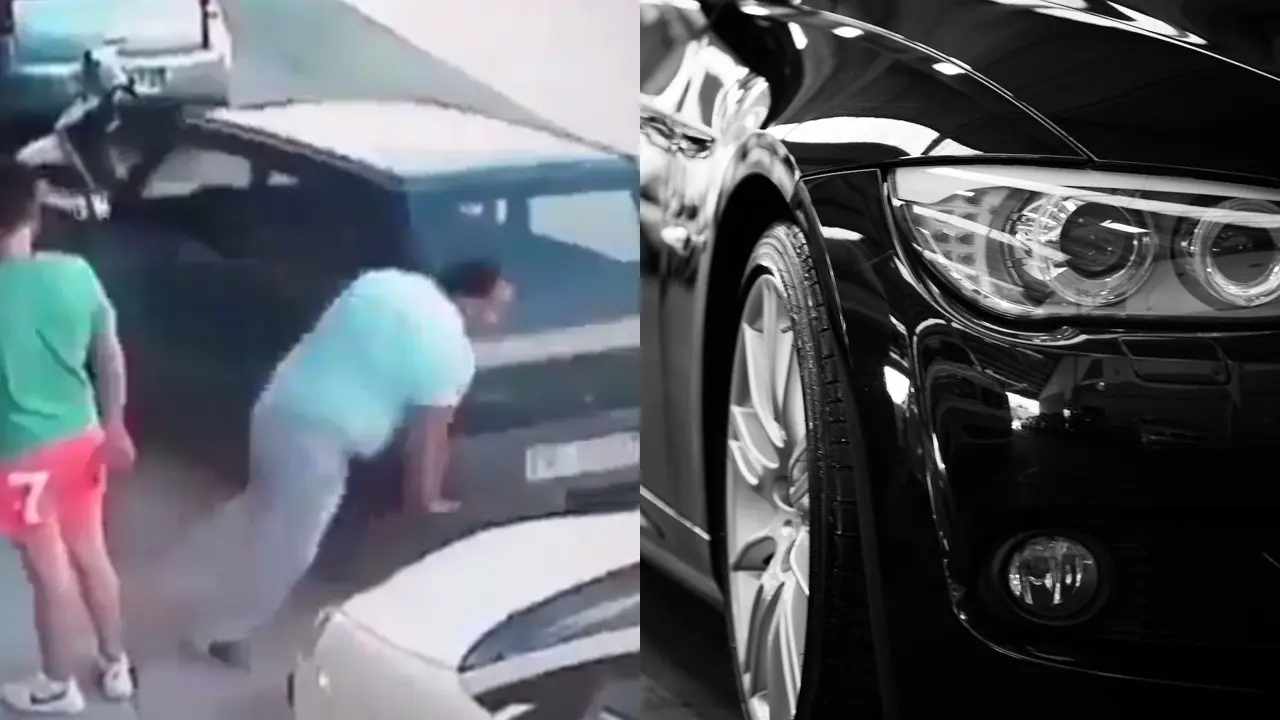 Aksi Geser Mobil