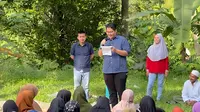 Anggota Komisi IV DPR RI Ravindra Airlangga menggelar pertemuan dengan para petani di Desa Cinagara, Kecamatan Caringin, Kabupaten Bogor (Istimewa)