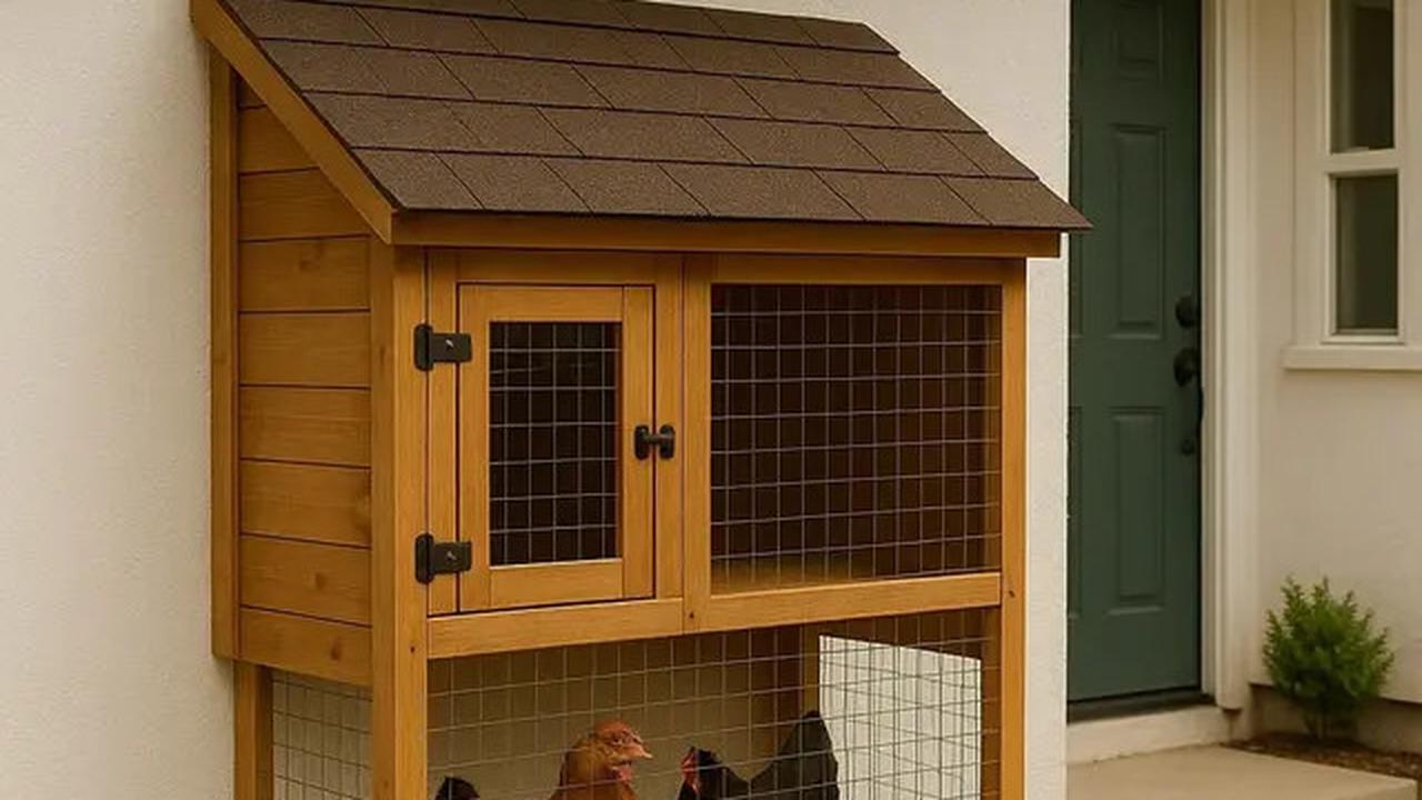 6 Model Kandang Ayam di Depan Rumah untuk Lahan Sempit, Fungsional dan Rapi