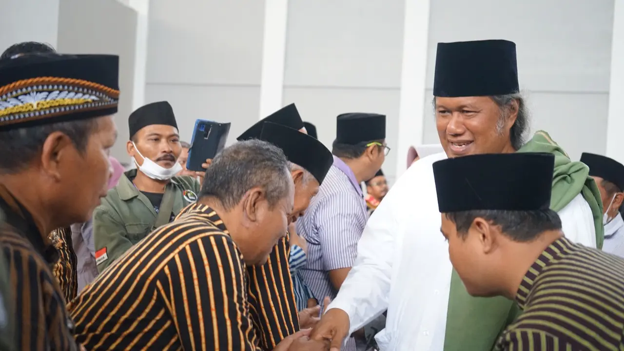 Gus Muwafiq di Purbalingga, Jawa Tengah. (Foto: Liputan6.com/Pemkab Purbalingga)