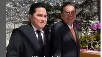 Hadir di Pernikahan Pangeran Mateen-Anisha Rosnah, Erick Thohir Sebut Hari Patah Hari Sedunia.&nbsp; foto|: Instagram @erickthohir