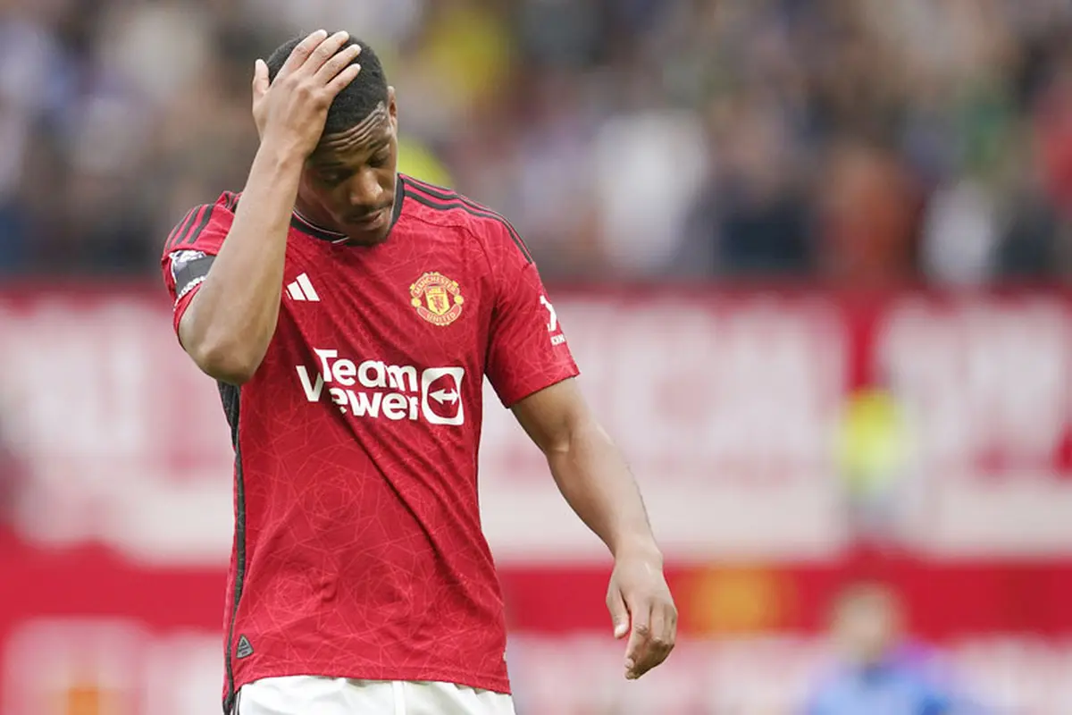 Foto: Reaksi Pemain MU Setelah Menelan Kekalahan Memalukan dari Brighton di Liga Inggris