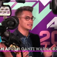 Afgan diprotes mama gara-gara warna rambut barunya.