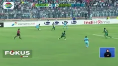 Pertandingan Persela Lamongan melawan Persebaya Surabaya, sore tadi (30/3) di Go-Jek Liga 1, menghasilkan skor imbang.