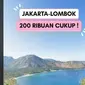 Traveler Bagikan Tips Murah Liburan ke Lombok, Naik Kereta Cuma Rp200 Ribu.&nbsp; foto: TikTok @muhammadezrap