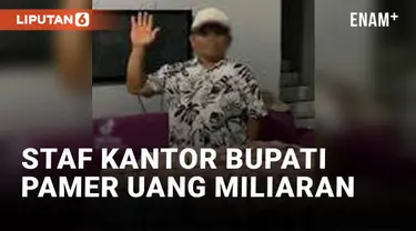 Video yang menampilkan seorang anggota staf ahli kantor Bupati Deliserdang viral di media sosial. Bagaimana tidak, dalam video tersebut ia menunjukkan uang puluhan miliar.