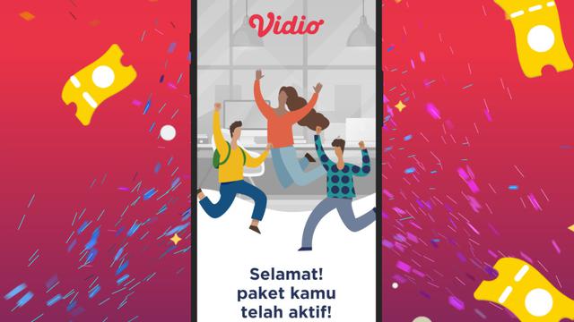 Redeem voucher Vidio