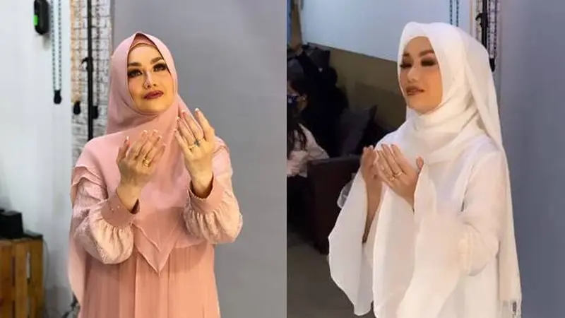 Duet Bareng Opick, Ini 7 Pemotretan Reza Artamevia Saat Berhijab