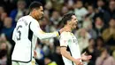 Di sisa pertandingan baik Real Madrid maupun Granada gagal mencetak gol. Pertandingan pun berakhir 2-0 untuk kemenangan Real Madrid. (AP Photo/Jose Breton)