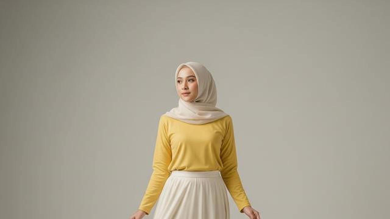 Baju Lemon Cocok dengan Jilbab Warna Apa? Cek 7 Padu Padan Ini untuk Tampil Pede