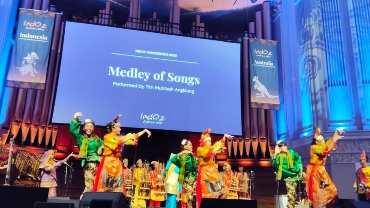 Angklung, Warisan Dunia UNESCO: Tim Muhibah Angklung Guncang Brisbane, Bawa Misi Diplomasi Budaya