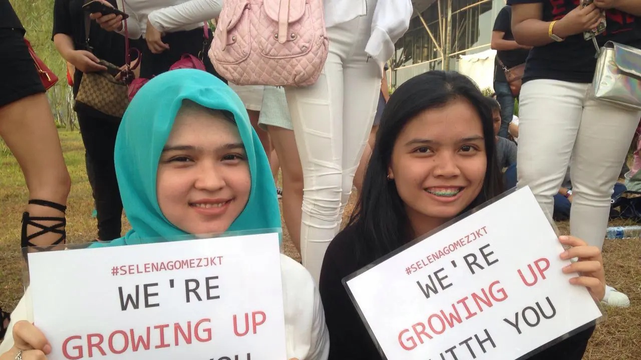 Fans Selena Gomez di Indonesia