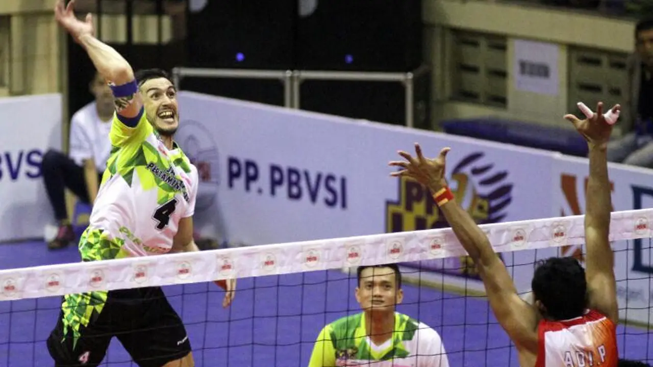 Jakarta Pertamina vs Palembang Bank SumselBabel