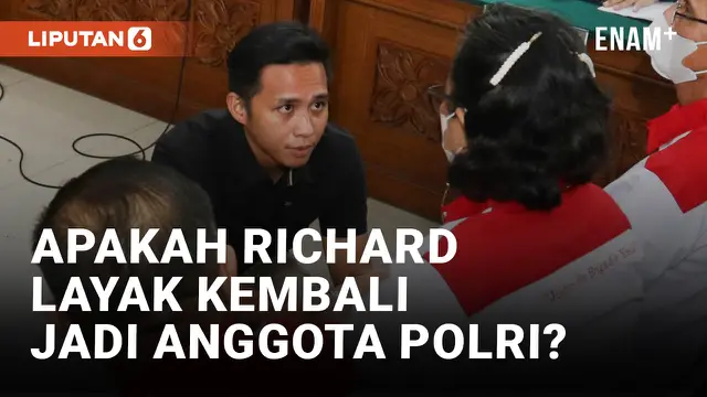 MABES POLRI AKAN PERTIMBANGKAN RICHARD ELIEZER KEMBALI JADI ANGGOTA POLRI- SEMUA TERGANTUNG HASIL KKEP